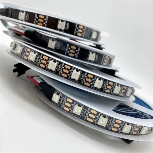 SK6812 WS2812B 5050 RGBIC LED Strip 30 60 144LEDS M 5V Addressable RGB Voice Landscape IP20 Flexible Light Bar