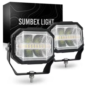 SM203A A 6 Inch 80W Offroad LED Work Light ECE R65 R148 R10 SAE IP6K9K 12 24V Spot Flood Combo