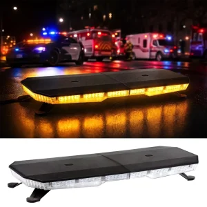 SM600A-2 30 Inch LED Light Bar 108 Led ECE R65 SAE J845 51 Patterns Amber Strobe Ambulance Emergency 12-24V Warranty