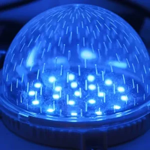 SMD3535 100mm IP67 Rated PC Material Outdoor Decorative LED Light 24V DC Exterior Facade Building RGB Point Light