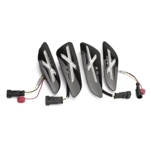 STJIAYE LED Modified Blackened Front Rear Turn Signals Primavera Sprint 125 150 High Quality Injection Molding Technology 2 Lens