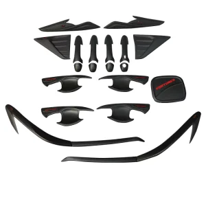 SUV Car Body Conversion Kit ABS Plastic Full Set Exterior Cover Head Light Tail Lamp Hand Cover Fuel Tank Cover for Fortuner
