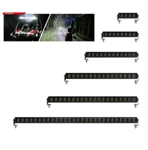 SX Series 80W 6000K LED 12V Truck Light Bar Slim Bright Offroad IP68 Flood Spot Combo Beam Universal Fitment