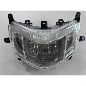 Scooter Lighting System Front Headlight Lamp Assembly Clear Lens for BURGMAN Street 125 EX