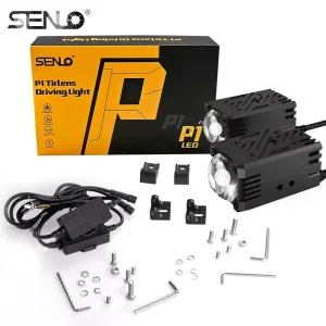 Senlo P1 Plus High Power Off Road Motorcycles Lights 6000K 3000K High and Low Beam for Driving Fog Lights 12V