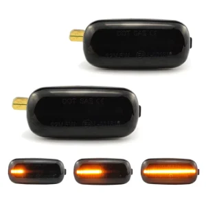 Sequential Blinker Indicators Lamp Amber LED Marker Turn Signal Light for A6 A8 S4 RS4 S6 C5 Allroad C5 TT