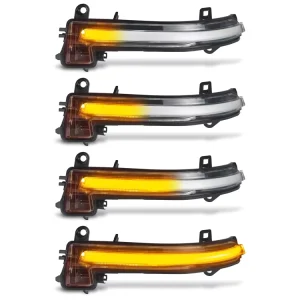 Sequential Dynamic Turn Signal Lights For BMW F20 F21 F22 F30 F31 F32 F33 E84 LED Amber Blink Rear View Mirrors Indicator Lamps