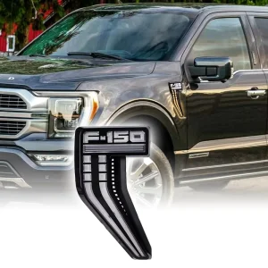 Sequential Front Fender Side Marker Flash Side Marker Lamp for Ford F150 Raptor