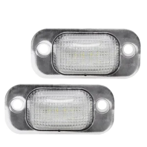 Shenzhen Manufacture LED E-mark DOT Lights LED License Plate Light LED License Number Register Plate Light for VW Golf II 83-92
