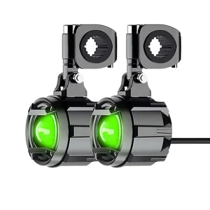 ShiLan GT20 MAX-010 Universal Spotlight LED Auxiliary DC 12V Headlight 60W/120W 6000LM High Low Beam Flash Motorcycle
