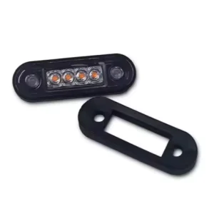 Side Marker 4 LED 12-24V Car Trailer Semi Heavy Truck Side Light IP67 Waterproof Marker Lamp Truck LED Clearance Light Indicator