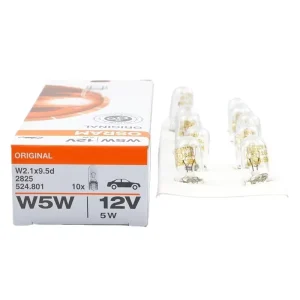 Side Marker Bulb T10 Plug-in 12V OLIVER Car Fitment License Plate Light Tail Light Box Light W5W Interior Light 2825