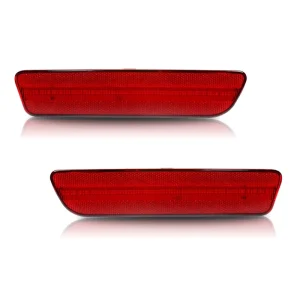 Side Marker Light for Mustang Red Parking Lamp LED Rear Side Marker Light for Ford Mustang Back Sidemarker Lamps