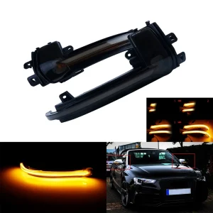 Side Mirror Light Blinker Indicators Dynamic Repeat Lamps Sequential Turn Signal Light for Audi A3 8P LCI A5 A4 B8.5