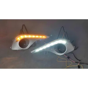 Silver Paint LED Daytime Running Lights for Toyota Highlander