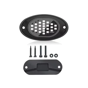 Single Color Pure White 24 LED Rock Light for Truck for Jeep ATV UTV Offroad Underglow Waterproof Chassis Light 2835 LED