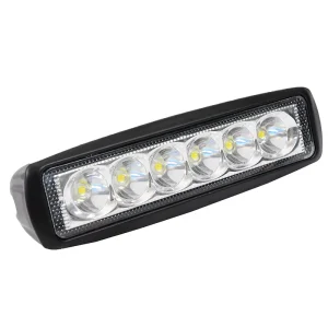 Single Row 6inch 18w Led Work Light Bar 4×4 Offroad Flood 6 Beads 18w Car Led Work Light for Automotive