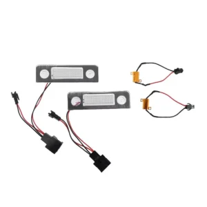 Skoda Octavia LED License Plate Lamp Comes with Decoding