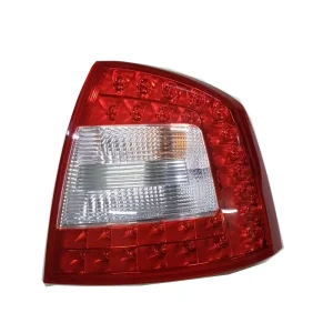 Skoda Octavia Rear Tail Lamp Assembly New Old Model Compatible 12V Red Lens Cover With Reversing Turn Signal Brake Lights
