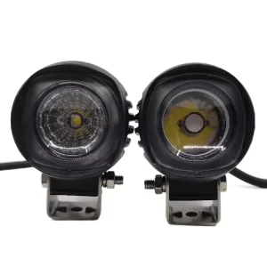 Small 2 Inch 10W LED Work Light Spotlight 6500K White Fog Auxiliary Lighting for Car 4×4 Motorbike Auto Driving Exterior Lighting