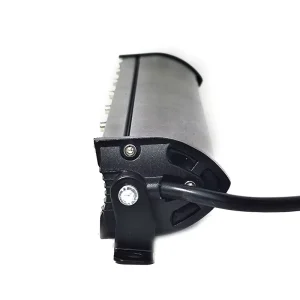 Small Dual-Row 60W 12V LED Strip Light Ultra-Thin Waterproof Fog Light Cars Trucks Yellow Auxiliary Spotlight Off-Road