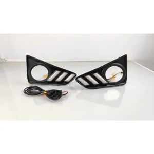 Small Mustang Style LED Daytime Running Lights for Toyota Reiz