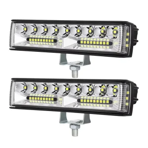 Small Size 6 Inch White Side Shooter Led Light Bar 4X4 Side Shooter Led Lights Led Auxiliary Lights for Cars
