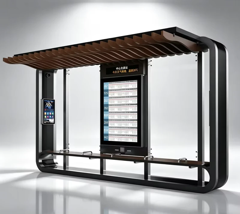 Bus Lighting Solutions from Vehicle Cabin to Passenger Stop 3 Smart Design Bus Stop Station Bus Shelter
