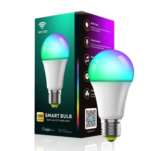 Smart LED Lamp A60 WiFi Control LED Bulb Light Support Alexa and Google Home
