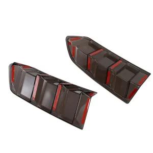 Smoke Black Taillight Cover Tail Light Covers Tail Lamp Trim Decoration for Mustang