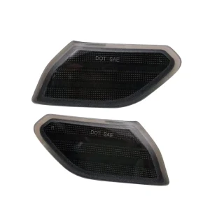Smoke Lens 12V E4 LED Side Turn Signal Indicator Reflector Marker Light for Jeep Wrangler JL Gladiator