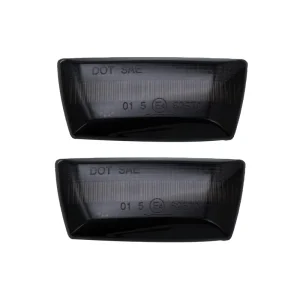 Smoke Lens Car Styling Dynamic LED Side Marker Indicator Repeater for Opel Cascada Corsa D (OPC) 3D