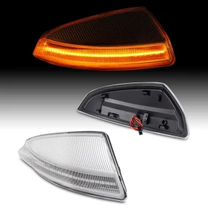 Smoked Clear Lens Dynamic LED Mirror Turn Signal Lights for Mercedes Benz W164 ML300 ML500 ML550 ML320 LED Side Marker Lamp