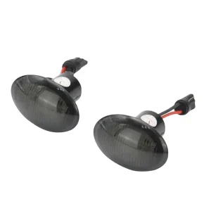 Smoked Dynamic LED Side Marker Light for Fiat Abarth 500 595 695 500C 500L Factory Car Accessories