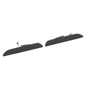 Smoked LED Rear Side Marker Lights Rear Bumper Lights For Mustang 2015 2017 And 2018 2023