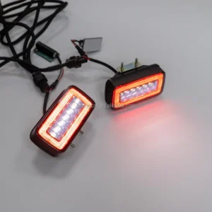 Smoked Lens LED Rear Bumper Tail Lights for Mercedes Benz G Class W463 G63 G500 G550 Sequential Turn Signal Brake Lamp
