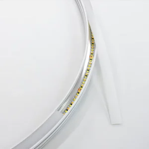 Soft Flexible LED Cover Lampshade with LED Strips Entry Free LED Silicone Profile Snap Fit Installation