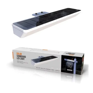 Solar Billboard Light Advertisement Sign Wall Lamp Outdoor Security Light for Patio Back Bus Stop