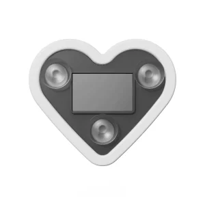 Solar Heart LED Ambient Light for Car Quarter Window Neon Heart Interior Decor Lamp Auto Lighting Systems