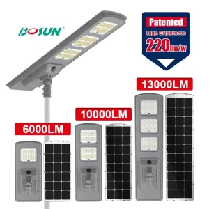 Solar Street Lighting System for Municipal Road Highway Road Project