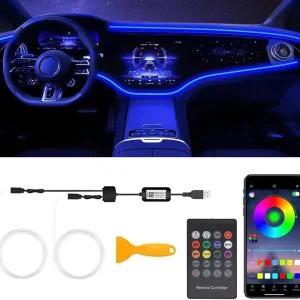 Source Factory LED Car Atmosphere Light USB Connector RGB Car Interior Decoration Luminous Light