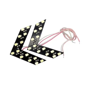 Special Design Car Styling 14 SMD LED Arrows Turn Signal Light for Car Rear View Mirror