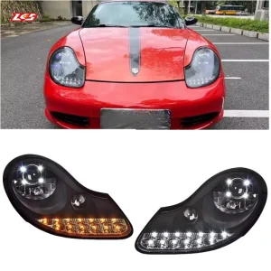 Specially Designed for 986 Boxster Modified 6000K LED Headlight Taillight Assemblies 6000 Lumens 36V 70W