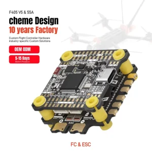 SpeedyBee F405 V5 FC&ESC Stack 55A OX32 30x30mm for RC FPV UAV