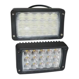 Square Spot Flood Beam Off Road Spotlight LED Driving Lamp 45W LED Work Light Trucks Auto Exterior Lighting Offroad Work Light