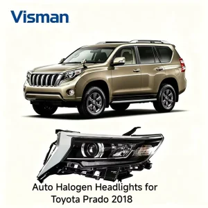 Stable Performance Auto Left Headlight HIGH Assembly for TOYOTA PRADO SERIES