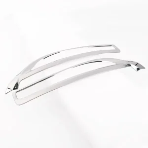 Stainless Steel Rear Fog Lamp Trim Cover for Lexus ES200 ES260 ES300h Chrome Silver