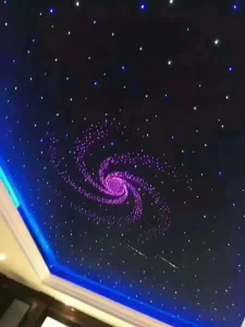 Star Ceiling Light Car RGBW Fiber Optic Starlight Headliner Kit 12V APP Voice Remote Control IP33 LED CE RoHS Auto Interior