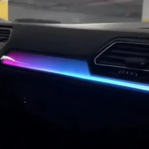 Streamer Dynamic Style Optional Reading Light 64 Colors Car Interior Ambient Light Short Axis for VW Tiguan