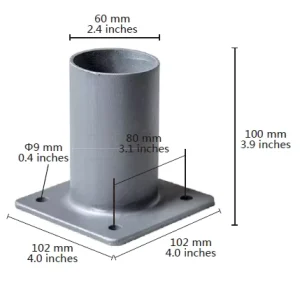Street Lighting Adapters Columns and Bracket Arms